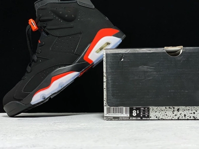 384664-060 BLACK OG JORDAN 2019 AIR 6 INFRARED RETRO 1121